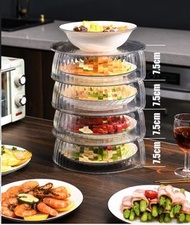 家用廚房保溫蓋菜罩-(多層)餐枱罩飯菜罩蓋防塵遮剩菜食物多層收納架(T5034)