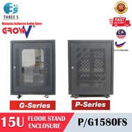 GrowV 15U Heavy Duty Equipment &amp; Server Floor Stand Rack 810x610x810mm ( P01580FS)(G01580FS)