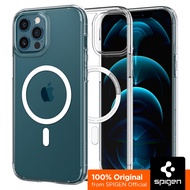 SPIGEN Case for iPhone 12/12 Pro [Ultra Hybrid MagFit] Dual Layer Case with embedded magnet for a stronger MagSafe hold / iPhone 12 Pro Case / iPhone 12 Case / iPhone 12 Casing / iPhone 12 Pro Casing /   **MagSafe Not Included**