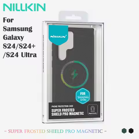 NILLKIN Super Frosted Shield Case for Samsung Galaxy S24/S24+/S24 Ultra, Anti-Slip Anti-Fingerprint,