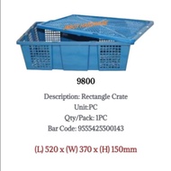 csk #9800 Rectangle (L) 520 x (W) 370 x (H) 150mm