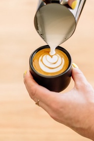 【FELLOW】MONTY 雙層陶瓷拉花杯 - 3OZ 濃縮杯(黑)