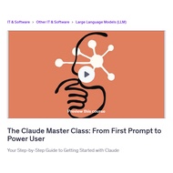 Ai Prompt Video Course-The Claude Master Class: From First Prompt to Power User | Learn AI Prompt Vi