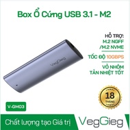 Usb 3.1 M2 10Gbps hard drive Box supports UASP - V-GM03