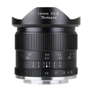 【Excellent】 7artisans 1228FXB 12mm F2.8 X-mount Fujifilm X compatible lens, discontinued by 7artisan
