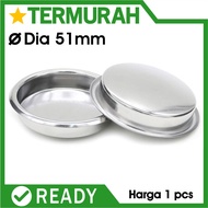 Backflush blind 51MM filter basket portafilter descaling blank porta