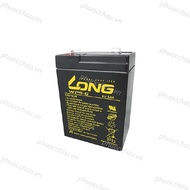 Ắc Quy LONG WP5-6 6V-5AH Bình ắc quy khô 6V cho xe điện trẻ em đèn khẩn cấpquạt sạc