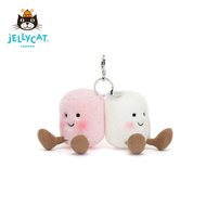 [ปลอดภาษี ส่งเร็ว]Jellycat Marshmallows Bag Charm สั่งจากอังกฤษ jellycat ของแท้ 100%ตุ๊กตาของเล่นตุ๊