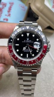 *狀態極好* Rolex GMT Master II 16710 Coke 40mm Red & Black 勞力士 可樂圈 紅黑鋁圈