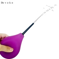 [Devoko] Silicone Bulb Enema Kit Anal Cleaning Tool Douche Enema Pump 224ML Purple