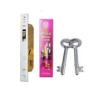 FUDA 5370 METAL LOCK SINGLE MORTISE GRILL DOOR MORTISE GRILL DOOR HOCK LOCK 5370(MS)[VCJAYA2HADWARE]