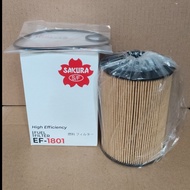 Filter Solar / Fuel Filter Atas Sakura EF1801 Pendek Fuso Fighter Tayo