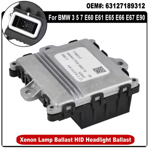 OEM 7189312 63127189312 Durable Headlight Drive Control Unit Cornering Ballast For BMW 3 5 7 E60 E61