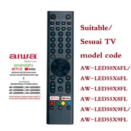 voice remote CH-VER.1 aiwa smart tv remote control for X series LED50X6FL LED55X6FLLED50X8FL LED55X8FLLED50X9FL LED55X9FL