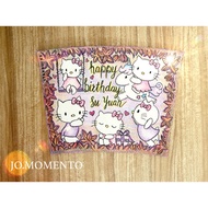 Customised Hand Drawn Starbucks Tumbler - Hello Kitty