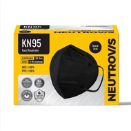 Neutrovis KN95 Black Coal Face Respirator 20s
