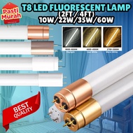 LED T8 Fluorescent Tube Extra Bright 2ft 4ft 10W/22W/35W/60W Lampu Kalimantang Panjang Mentol Terang