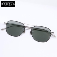 Eyevan 1014 c.805825 鈦金屬近視鏡鏡片，雙樑，方形鏡框，53□19-150 [二手]