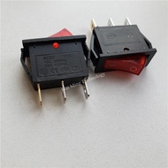2pcs rocker switch 3pin 2 gear self locking switch  KCD8-211N ON-OFF for power supply