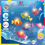 Baby Bath Toy Robot Fish Robot Fish Swimming Robofish Activated Battery Moving Fish