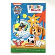 Paw Patrol Sticker Book&amp; Skye/Chase Sticker By Number Activity Book (Alligator)