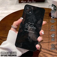 OPPO A16E Softcase OPPO A16K/ - OPPO A16Ehp OPPO A16K Motif QUOTES - Silicone OPPO A16Ehp - Casing O