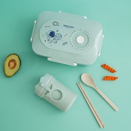 Lunch Box Klik Lock Kontemporer Dapur & Kafe - Kotak Makan Tahan Panas & Aman BPA Free - Warna Lemon