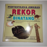 Animal record questions and answers book