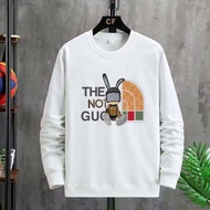 BK-664-O Polyester Round Neck Long Sleeve Shirt Comfortable To Wear Screen Printing Korean Fashion S