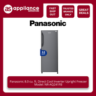 Panasonic 8.0 cu.ft. Direct Cool Inverter upright freezer NR-AQ241FB