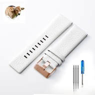 Đồng Hồ Da Thật Diesel Thay Thế Cho Nam DZ4323 1657 4318 Vòng Đeo Tay Hình Trái Cây Lê 24 26mm Phụ K