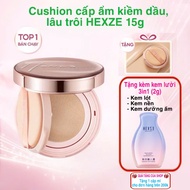 Cushion Hexze 15g, oil-controlling, shiny, light, natural tone-enhancing Cushion
