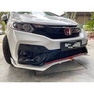 Honda jazz gk gk5 2014 - 2020 GKRS RS addon front lip skirt diffuser bodykit body kit bumper spoiler
