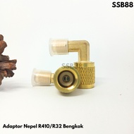 R410/R32 Bent Nipple Adapter SSB88
