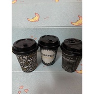 (25 PCS) Paper Cup 8 Oz Ivory Motif Hot Drink Paper Cup 8 Oz Motif 8oz/ 240ml
