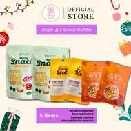 Fresh Bulk Jingle Joy Snack Bundle | cranberries | cashew nut | walnut | granola