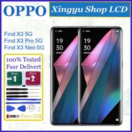 Original AMOLED For OPPO Find X3 5G Find X3 Pro 5G Find X3 Neo 5G LCD Display Touch Screen Replaceme