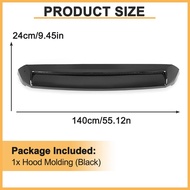 Hood Bulge Molding for Toyota Tundra 2014-2021 Front Upper Grille Bulge Molding