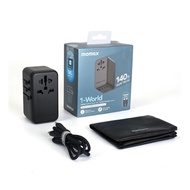MOMAX Travel Universal Socket PD 140W 120W Fast Charging GaN Head Charger