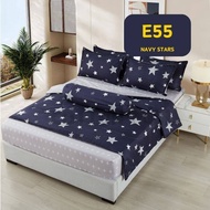 #CMFS 880TC 7 IN 1 Cadar Comforter Set Tebal Toto/blanket/Selimut/Bed sheet/ QUEEN KING Comforter Be