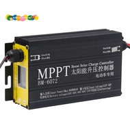 BM6072 600W MPPT Boost Solar Charge Controller for 24V 36V 48V 60V 72V Battery System Solar Panel 12