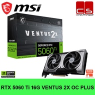 MSI GeForce RTX 5060Ti VENTUS 2X OC PLUS 16G GDDR7 Graphics Card