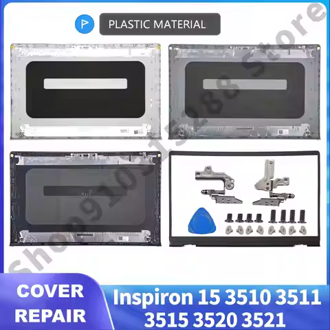 LCD Back Cover For Inspiron 15 3510 3511 3515 3520 3521 3525 Silver 0DDM9D Black 00WPN8 Gray 0T4MT1 
