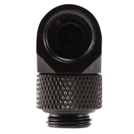 Z712.9Mm G1/4 Thread 90 Degree Rotary Tube Connector Fitting For Pc Water Cooling-MYY