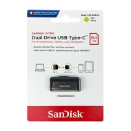 SanDisk - Ultra Dual 64GB 雙用USB手指 USB/ USB Type-C 隨身碟 手機電腦雙用手指 (SDDDC2-064G)
