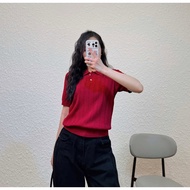 Hazzys Korean polo shirt for women