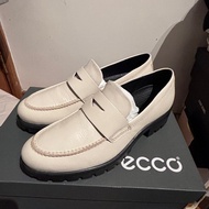 Ecco Modtray Loafers Limestone White 白色厚底樂福鞋 geox cole haan staccato b major clarks oriental traffic