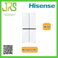 ตู้เย็น MULTI DOOR HISENSE RQ560N4AW1 16 คิว กระจกขาว (1 ชิ้น ต่อ 1 คำสั่งซื้อเท่านั้น)