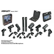 ASHLEY DRM7 7 Drum Mic Set Suitcase Drum Microphone Music Microphone