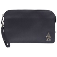 Prada 手拿包 2VF056 Saffiano 藏藍色，成色極佳，二手 0450 [二手] PRADA